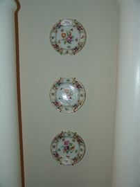 Dresden china plates