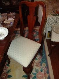 One of  a Set of 4 dining chairs