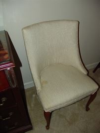Upholstered side chair