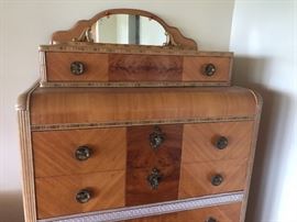 Gorgeous VINTAGE Dresser - amazing detail and hardware