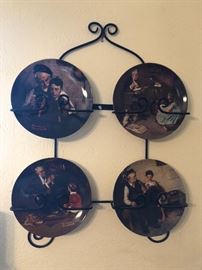 Norman rockwell Collectors plates