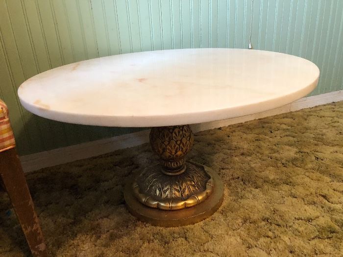 Marble top table -in excellent shape! 