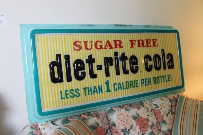 Vintage Diet -Rite cola sign