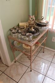 Vintage Woodard side table