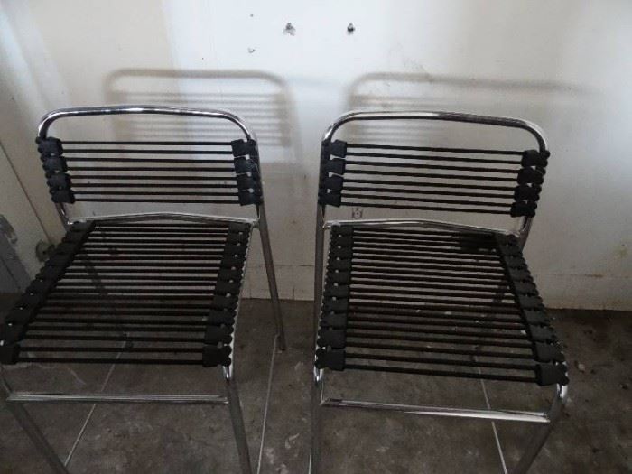 (2) Euro Style Bungie Chairs1