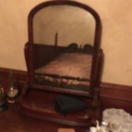 1800’s French dressing mirror 