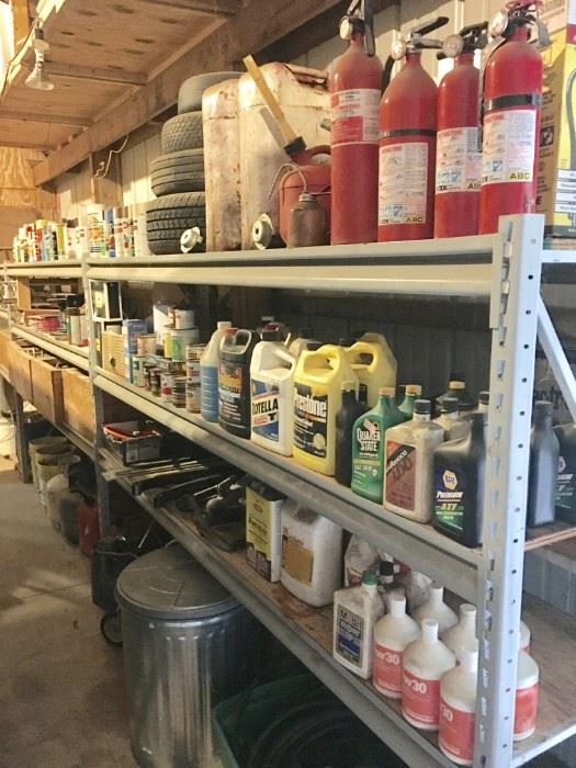 PAINT, OIL, ANTIFREEZE AND MORE.