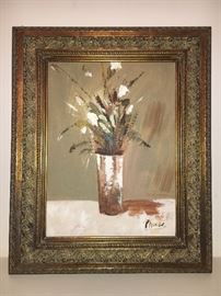 Original panting signed “Phoebe”.