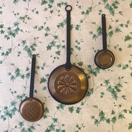 Metal wall decor.
