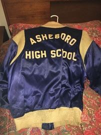 1960s letterman jacket.