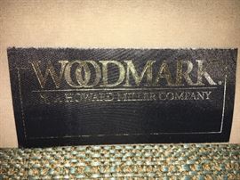 Quality tweed sofa by Woodmark, A Howard Miller Company. 