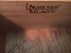 Nice executive size rolltop desk by National, Mt. Airy.