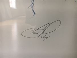 C. Ford Riley framed limited edition print, signed and numbered, raised seal.