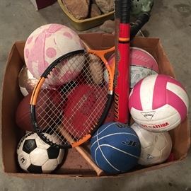 Kid's sports gear.