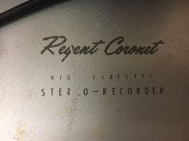 Vintage Webcor reel-to-reel player. Watch for more photos tomorrow.