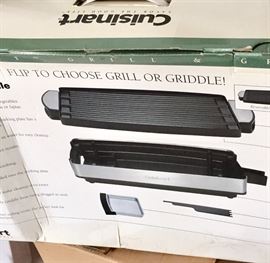 New cuisinart griddle/ grill