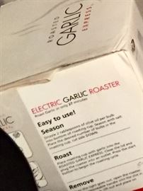 Express new in box garlic roaster