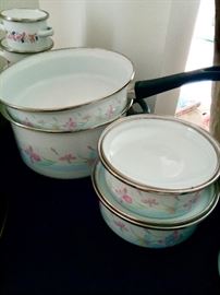 Beautiful enamelware