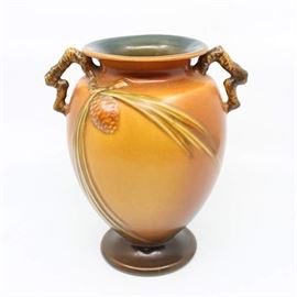 Roseville "Pine Cone" Vase - 844-8"