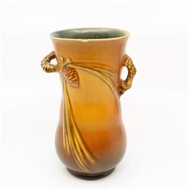 Roseville "Pine Cone" Vase - 841-7"