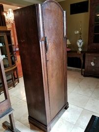 Antique art deco CSW, Ltd. wardrobe -- elegant lines and in GREAT condition.