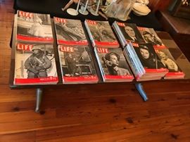 HUGE LIFE Magazine collection from the 1940s. EXCELLENT condition