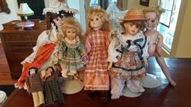 Antique dolls....