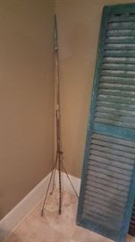 Many antique relics -- like this lightning rod off of a Neville Plantation barn