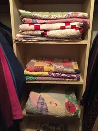 Antique hand made quilts 