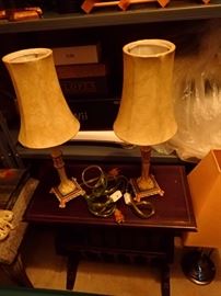 LAMPS / SIDE TABLES