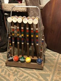 Croquet set