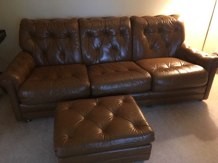 . . . here is the couch and ottoman -- very good condition.
