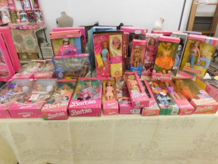 Barbies for days