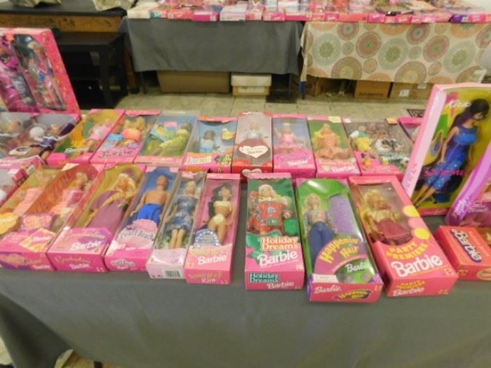 Even more Barbies