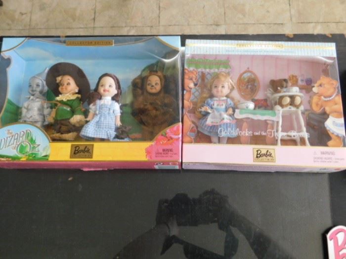 Wizard Of Oz Kelly Barbies Goldilocks and The Three Bears  Kelly Barbies