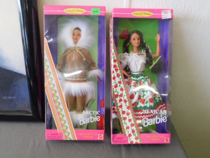 Arctic and Mexican Barbies