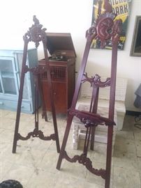 Ornate Decorative Store Front Easels 