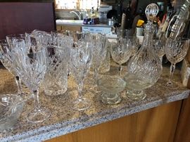 crystal stemware