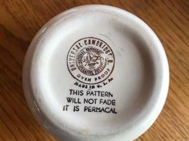 Universal Cambridge dinnerware