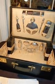 Sterling Travel Set by Tiffany & Co. owned by the Cousin of Zelda Sayer Fitzgerald