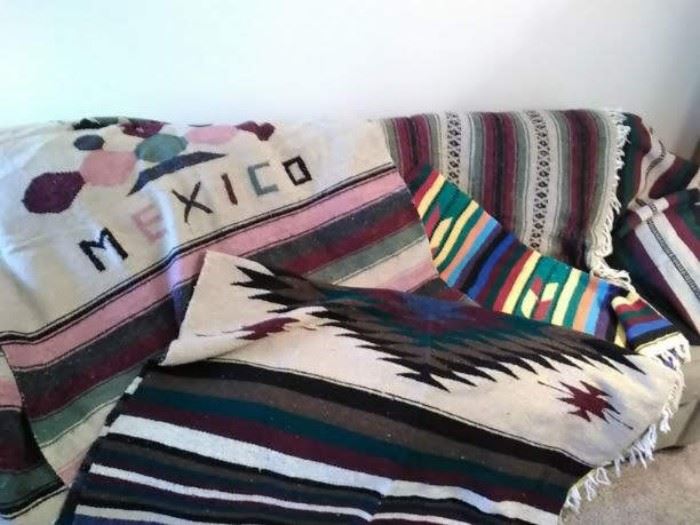 MEXICAN SERAPE BLANKETS