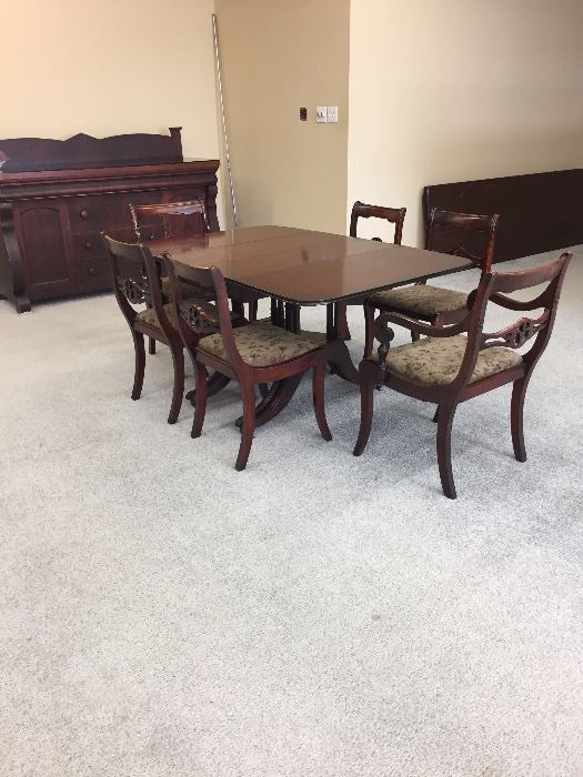 Dinning table w/6 chairs
