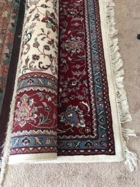 9x12 hand knotted area rug, beautiful