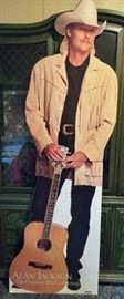 Life Sized Card Board Cut Out of Alan Jackson