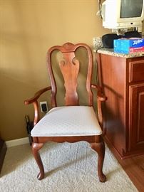Captain chair to dining set