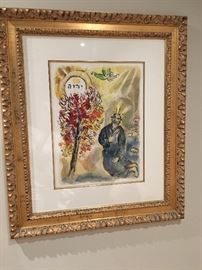 Custom Framed Chagall