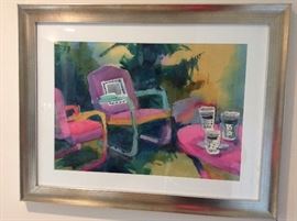 Watercolor Art,  by : Michael Anderson,  Belleville Artist