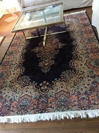 Area Rug & coffee table