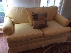 Hickory Chair Loveseat sofa