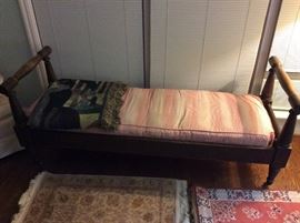 Turn of the century, Antique Day Bed,  used as a Bench